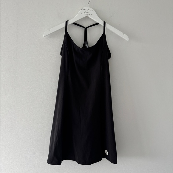 VUORI One Shot Black Tennis Dress XS - Picture 4 of 6
